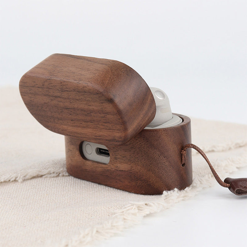 Wood Sony Earbuds Case