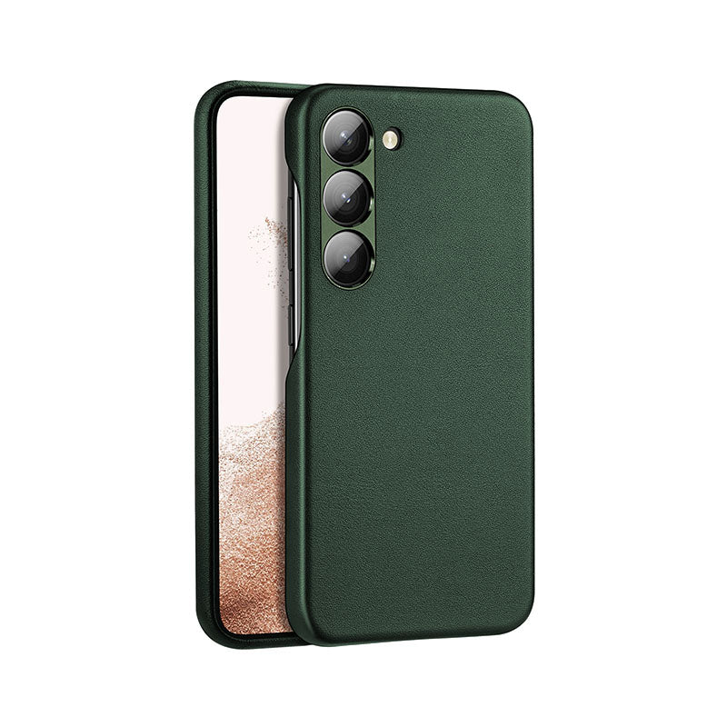 Eco-Leather Samsung Case  Blanc S23 Green Eco-Leather 