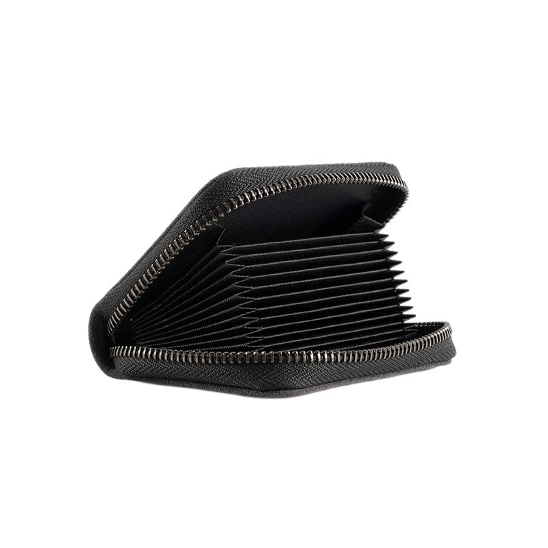 Alcantara Zipper Wallet