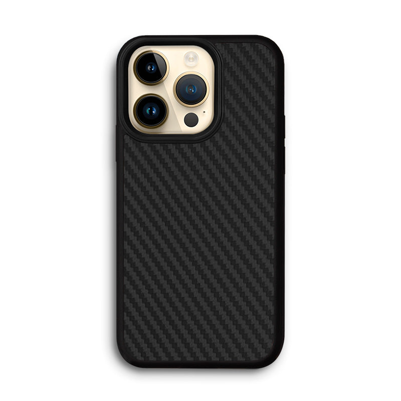 Max Protection iPhone Cases Mobile Phone Cases Amazonia Black Aramid Fiber iPhone 14 Pro Without MagSafe