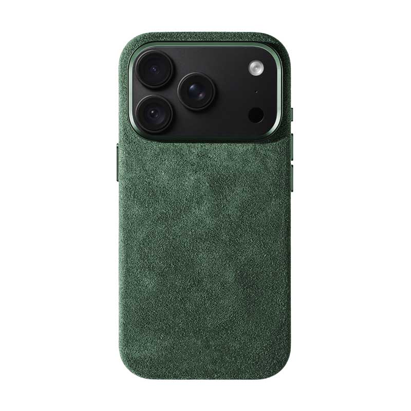 Coque iPhone en alcantara 