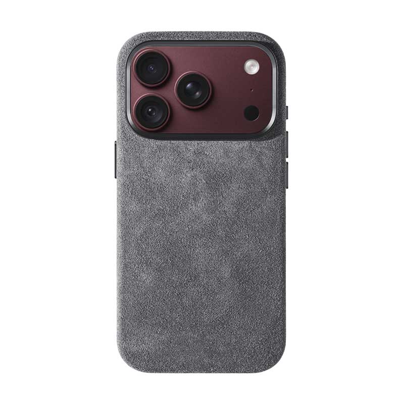 Coque iPhone en alcantara 