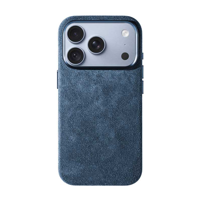 Coque iPhone en alcantara 