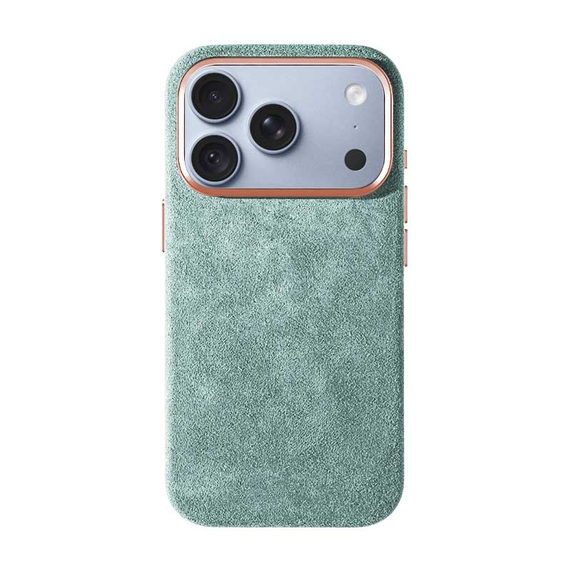 Coque iPhone en alcantara 