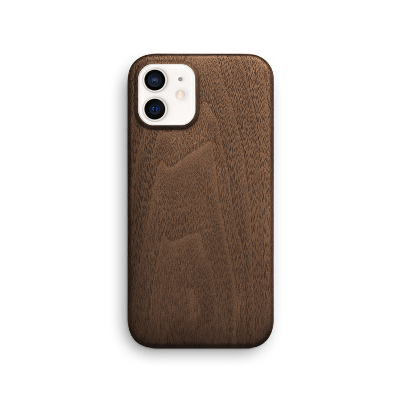 Wood iPhone Case Mobile Phone Cases Komodo iPhone 12 Mini Walnut 