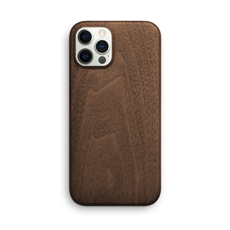 Wood iPhone Case Mobile Phone Cases Komodo iPhone 12/12 Pro Walnut 