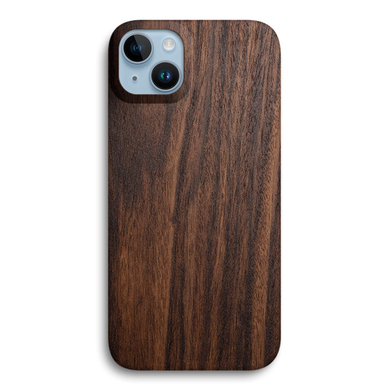 Wood iPhone Case Mobile Phone Cases Komodo iPhone 14 Plus Mahogany 