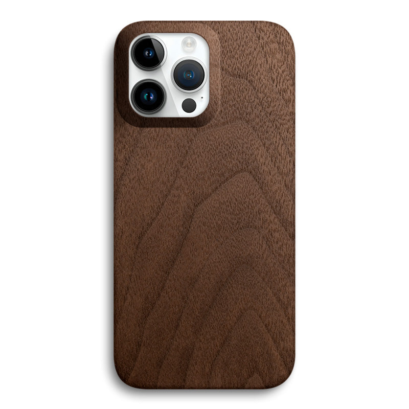Slim Wood iPhone Case Mobile Phone Cases Komodo Walnut iPhone 14 Pro Max 
