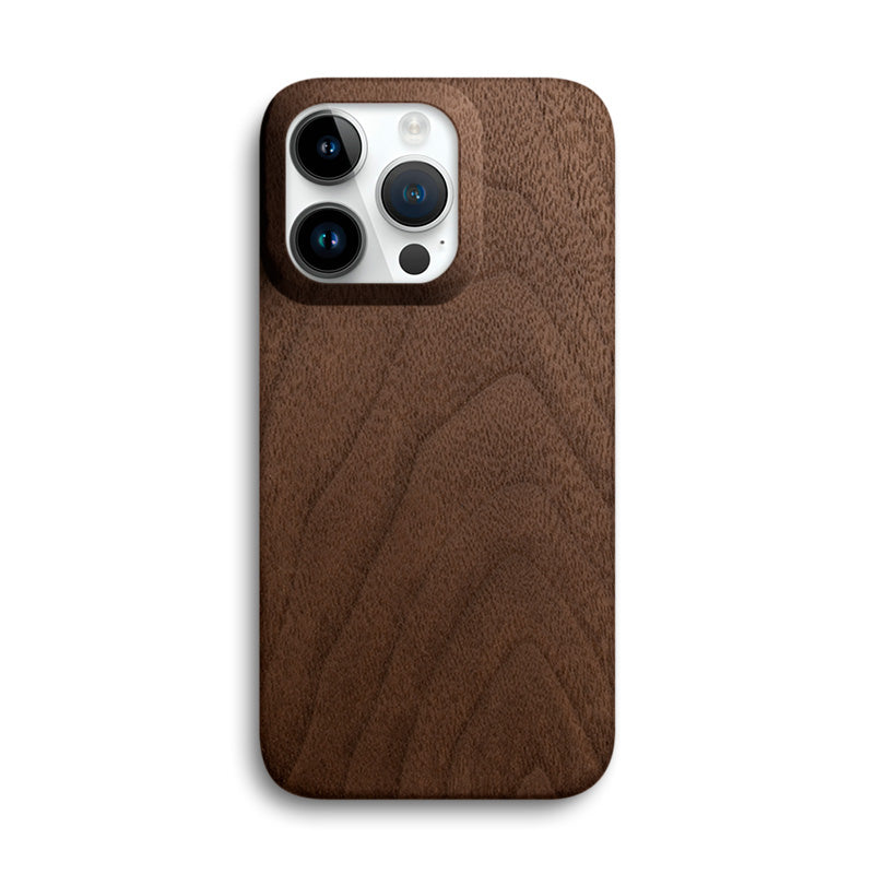 Slim Wood iPhone Case Mobile Phone Cases Komodo Walnut iPhone 14 Pro 