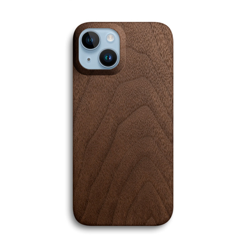 Wood iPhone Case Mobile Phone Cases Komodo iPhone 14 Walnut 