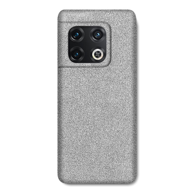 Fabric OnePlus Case Mobile Phone Cases Sequoia Light Grey OnePlus 10 Pro 
