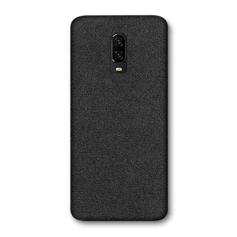 Fabric OnePlus Case Mobile Phone Cases Sequoia Black OnePlus 6T 