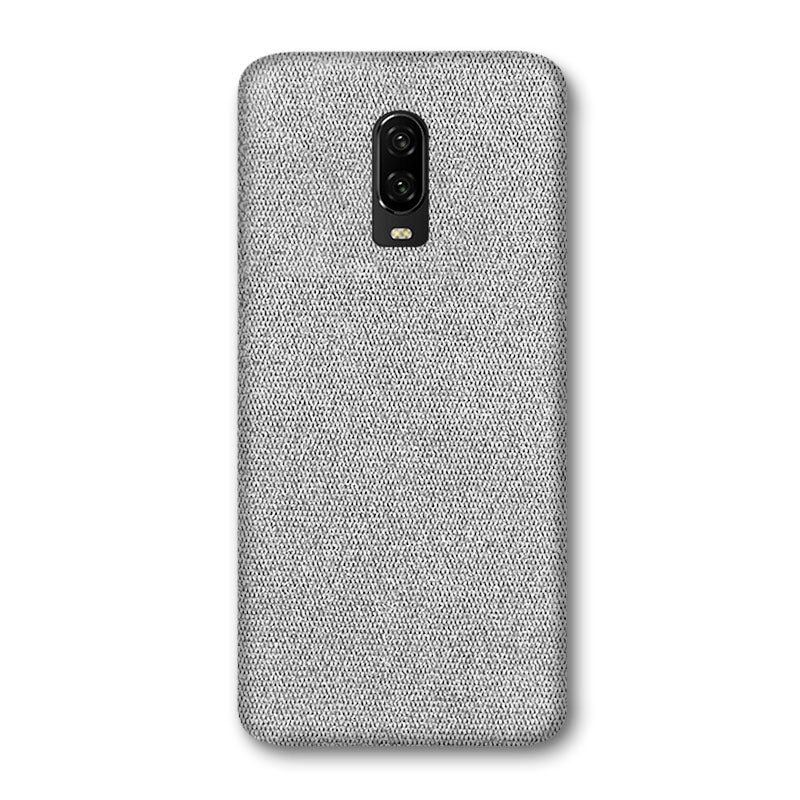 Fabric OnePlus Case Mobile Phone Cases Sequoia Light Grey OnePlus 6T 