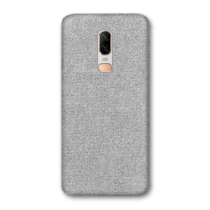 Fabric OnePlus Case Mobile Phone Cases Sequoia Light Grey OnePlus 6 