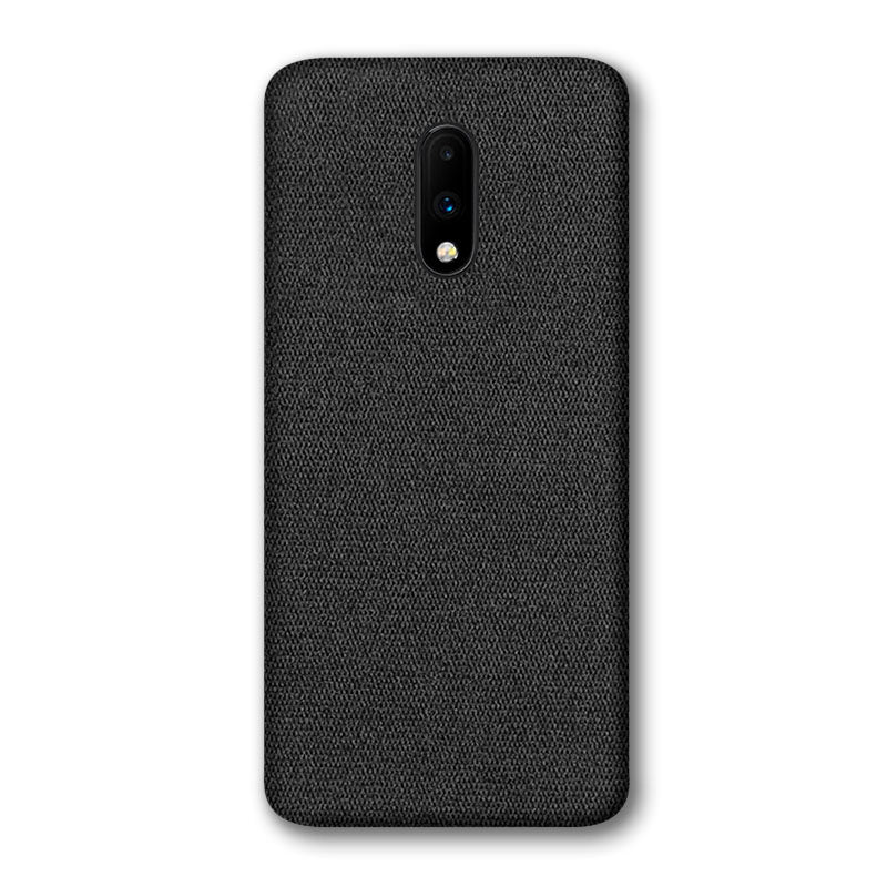 Fabric OnePlus Case Mobile Phone Cases Sequoia Black OnePlus 7 