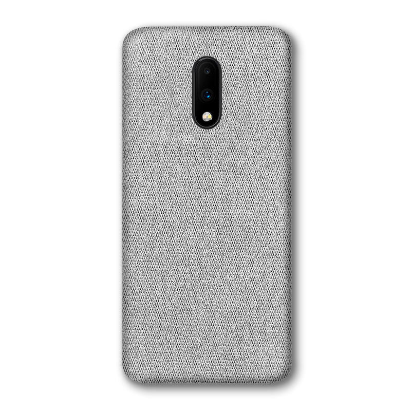 Fabric OnePlus Case Mobile Phone Cases Sequoia Light Grey OnePlus 7 