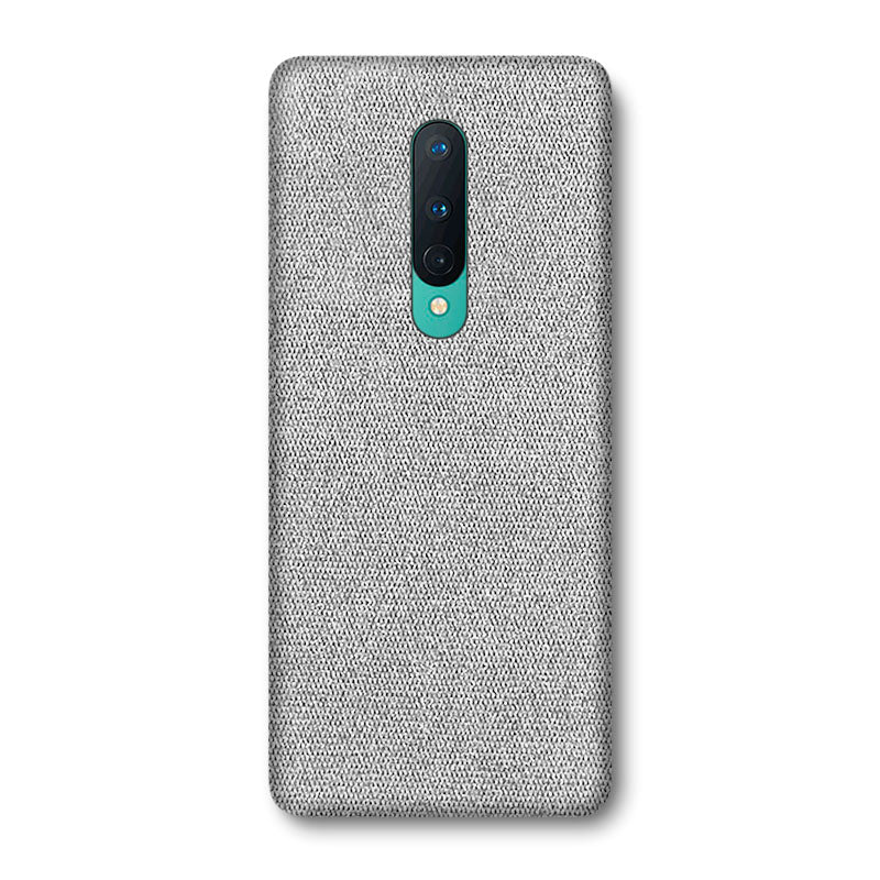 Fabric OnePlus Case Mobile Phone Cases Sequoia Light Grey OnePlus 8 