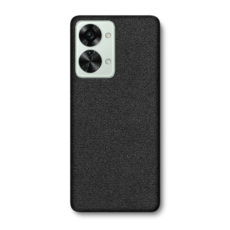 Fabric OnePlus Case Mobile Phone Cases Sequoia Black OnePlus Nord 2T 