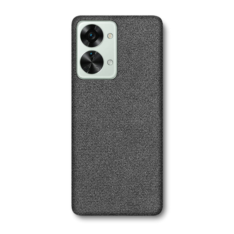 Fabric OnePlus Case Mobile Phone Cases Sequoia Dark Grey OnePlus Nord 2T 