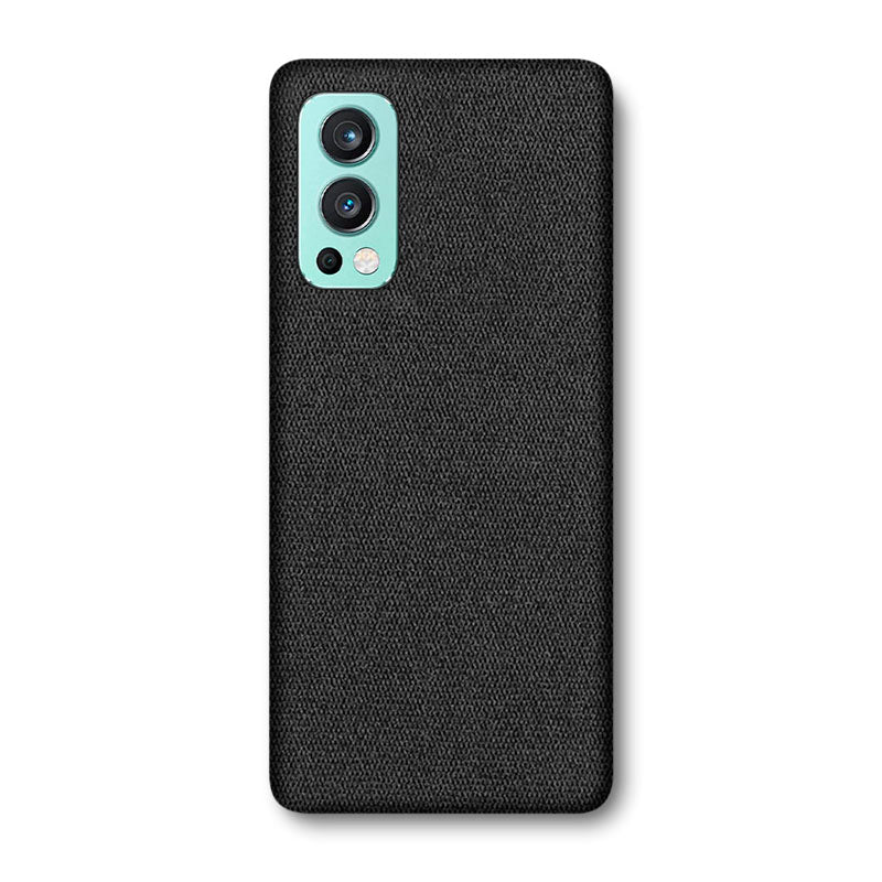 Fabric OnePlus Case Mobile Phone Cases Sequoia Black OnePlus Nord 2 