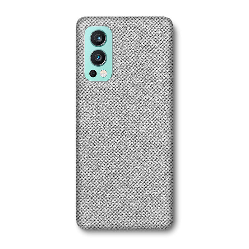 Fabric OnePlus Case Mobile Phone Cases Sequoia Light Grey OnePlus Nord 2 