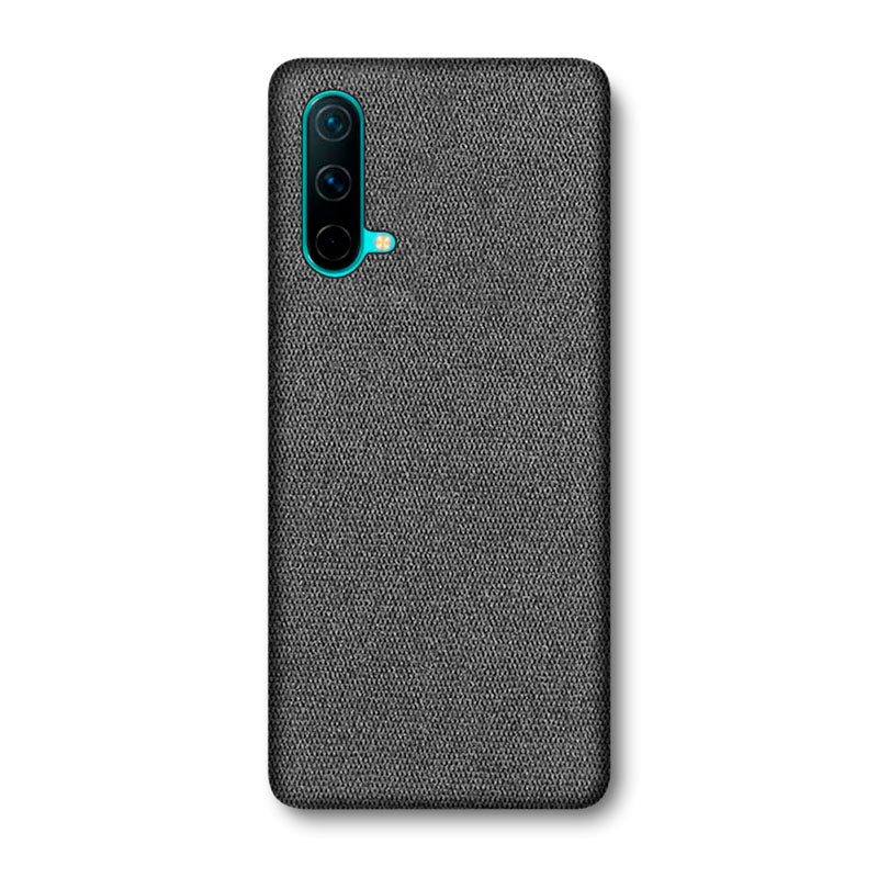 Fabric OnePlus Case Mobile Phone Cases Sequoia Dark Grey OnePlus Nord CE 