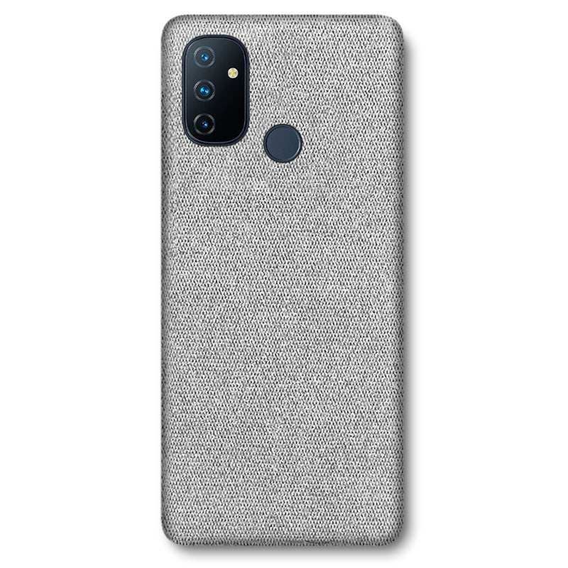Fabric OnePlus Case Mobile Phone Cases Sequoia Light Grey OnePlus Nord N100 