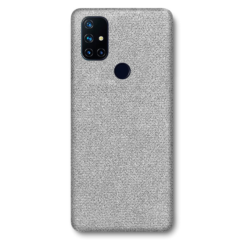 Fabric OnePlus Case Mobile Phone Cases Sequoia Light Grey OnePlus Nord N10 