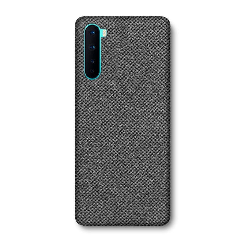 Fabric OnePlus Case Mobile Phone Cases Sequoia Dark Grey OnePlus Nord 