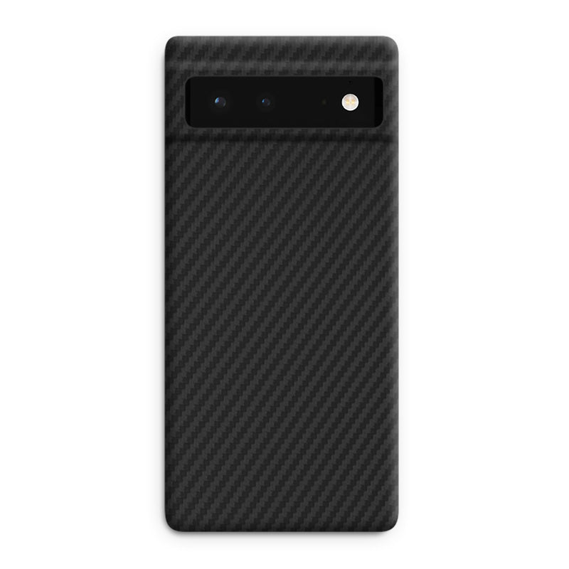 Aramid Fiber Pixel Case Mobile Phone Cases Volaris Black Aramid Fiber Pixel 6 Open