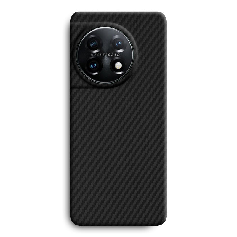 Aramid Fiber OnePlus Case Mobile Phone Cases Volaris OnePlus 11 Open Black Aramid Fiber