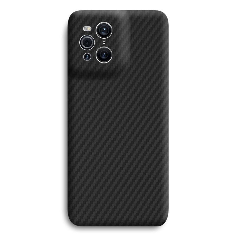 Aramid Fiber Oppo Phone Cases  Volaris Black Aramid Fiber Find X3/X3 Pro Sealed