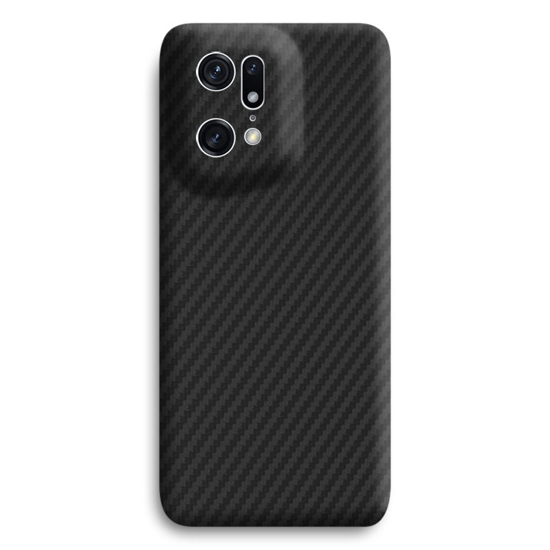 Aramid Fiber Oppo Phone Cases  Volaris Black Aramid Fiber Find X5 Pro Sealed