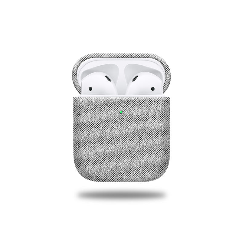 Fabric AirPods Case  Sequoia AirPods (2nd Generation) Light Grey 