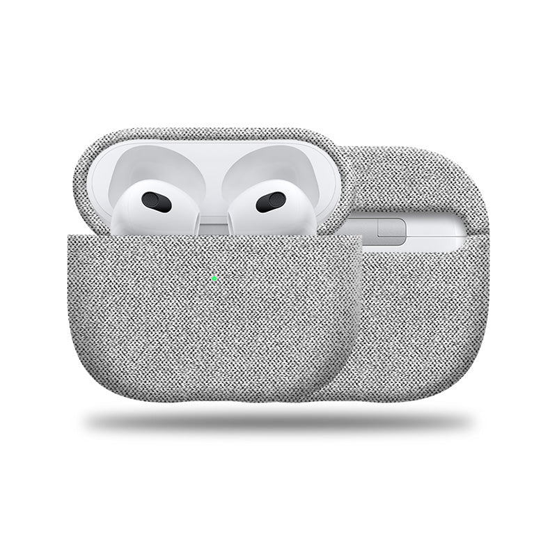 Fabric AirPods Case  Sequoia Light Grey AirPods (3rd Generation) 