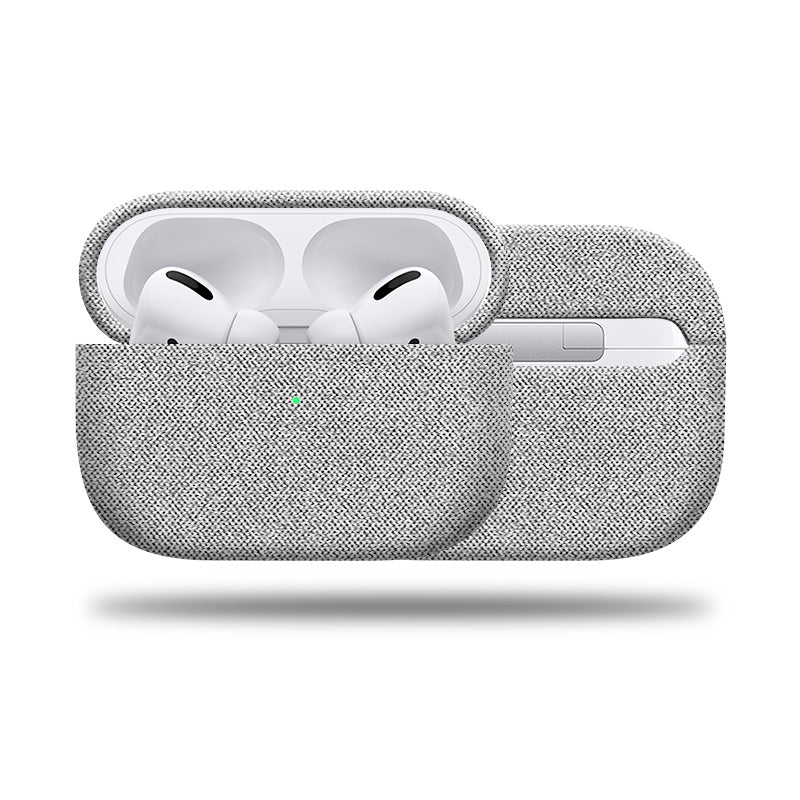 Fabric AirPods Case  Sequoia Light Grey AirPods Pro (2nd Generation) 