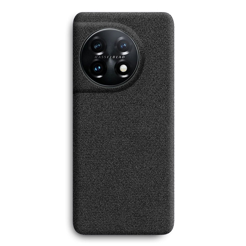Fabric OnePlus Case Mobile Phone Cases Sequoia Black OnePlus 11 