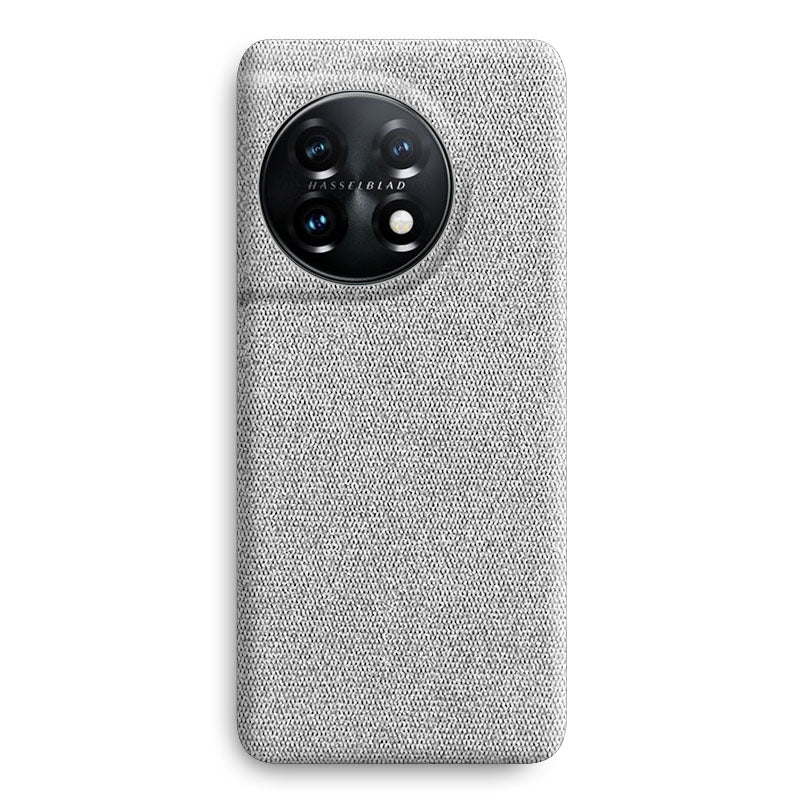 Fabric OnePlus Case Mobile Phone Cases Sequoia Light Grey OnePlus 11 