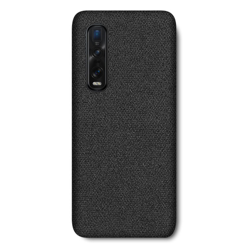 Fabric Oppo Phone Cases Mobile Phone Cases Sequoia Black Find X2 Pro 