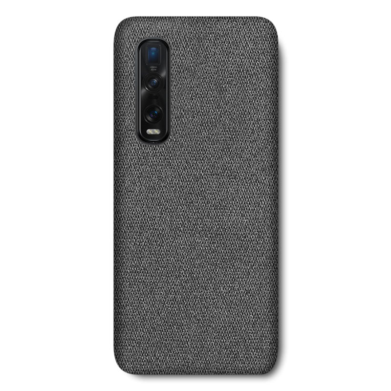 Fabric Oppo Case Mobile Phone Cases Sequoia Find X2 Pro Dark Grey 