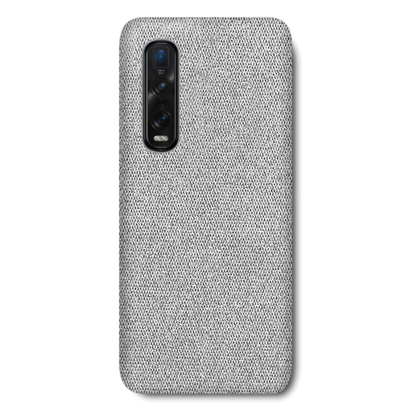 Fabric Oppo Case Mobile Phone Cases Sequoia Find X2 Pro Light Grey 