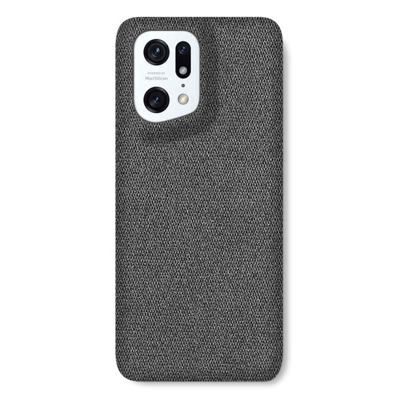 Fabric Oppo Phone Cases Mobile Phone Cases Sequoia Dark Grey Find X5 Pro 