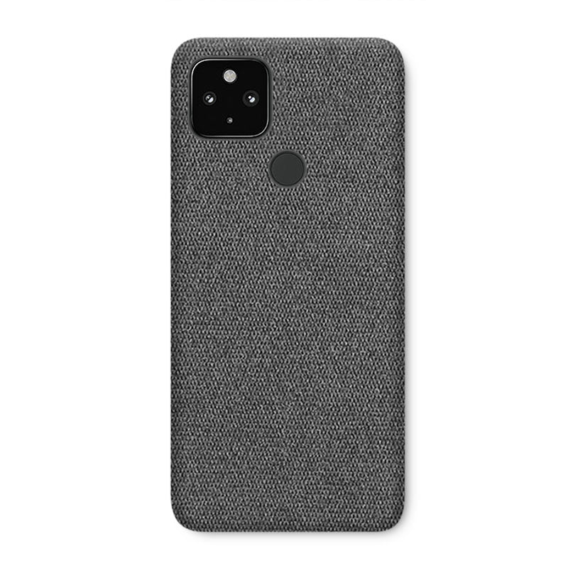 Fabric Pixel Case Mobile Phone Cases Sequoia Dark Grey Pixel 4A 5G 
