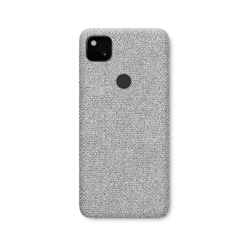 Fabric Pixel Case Mobile Phone Cases Sequoia Pixel 4A Light Grey 