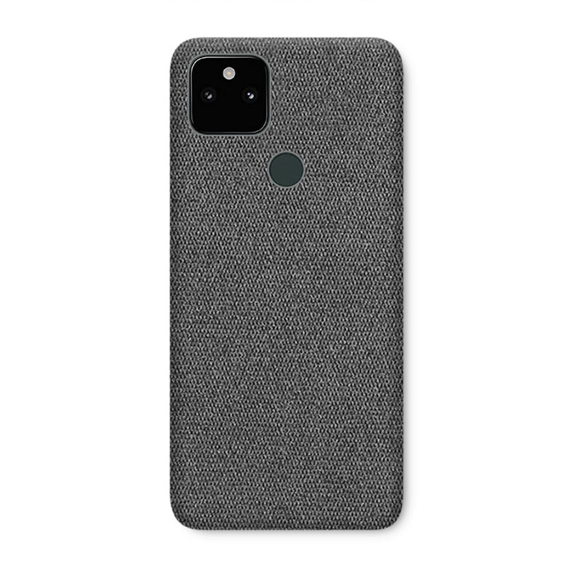 Fabric Pixel Case Mobile Phone Cases Sequoia Dark Grey Pixel 5A 