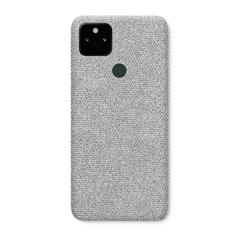 Fabric Pixel Case Mobile Phone Cases Sequoia Pixel 5A Light Grey 