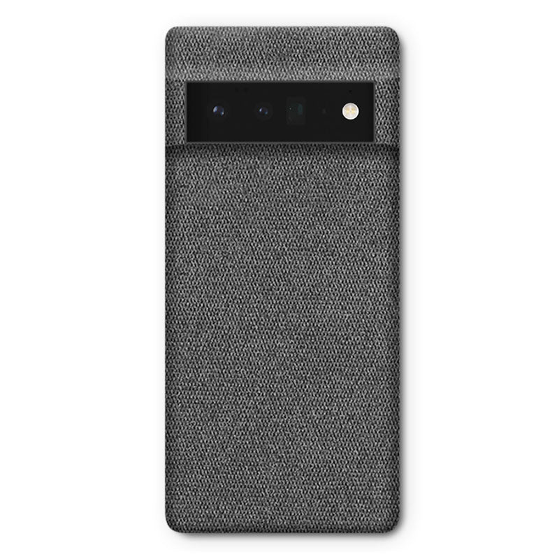 Fabric Pixel Case Mobile Phone Cases Sequoia Dark Grey Pixel 6 Pro 