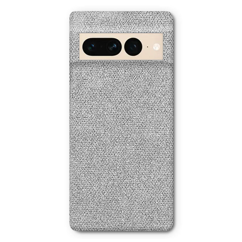 Fabric Pixel Case Mobile Phone Cases Sequoia Light Grey Pixel 7 Pro 