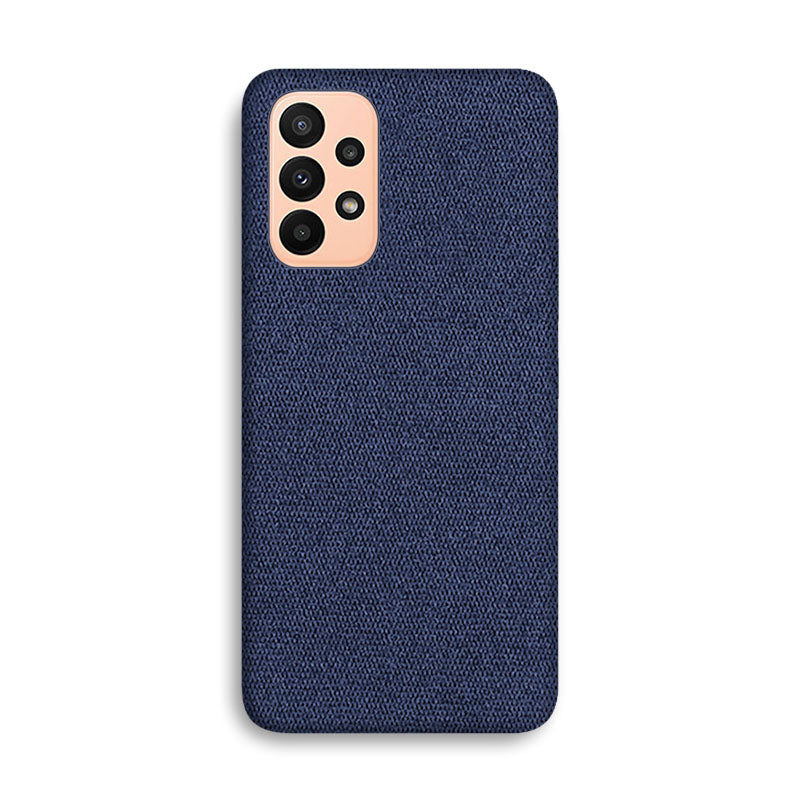 Fabric Samsung Case Mobile Phone Cases Sequoia Blue A23 5G 