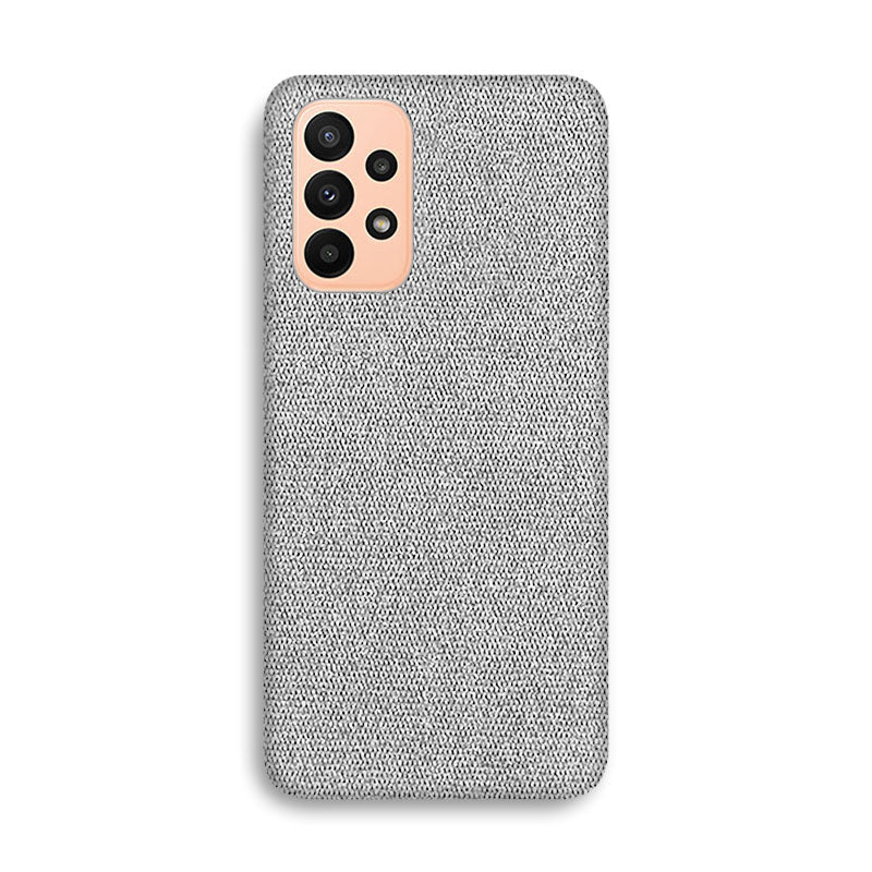 Fabric Samsung Case Mobile Phone Cases Sequoia Light Grey A23 5G 